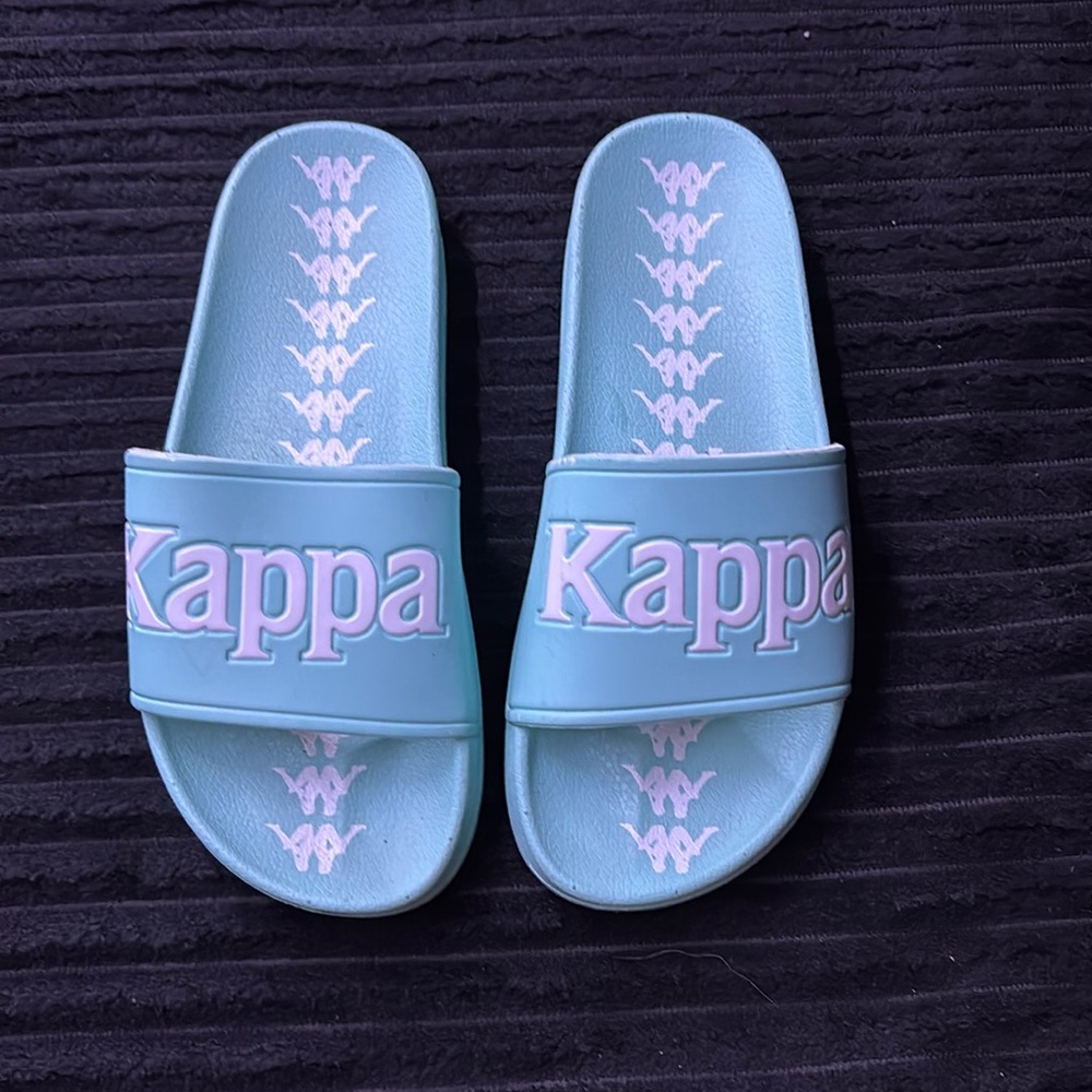 Unisex Kappa Slides Size 38 Comparable To A Women… - image 1